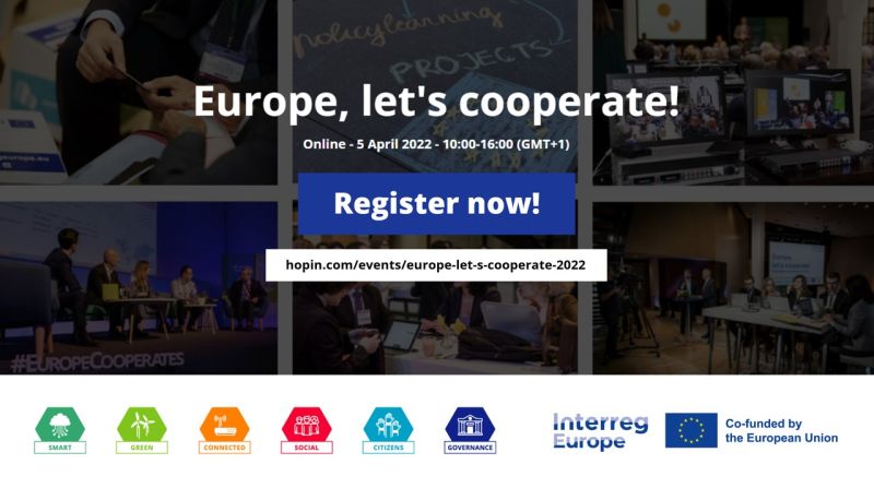 banner Europe, let's cooperate!