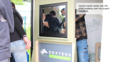 Dexters werkt samen met PXL STEM Academy voor het project VAKWERK