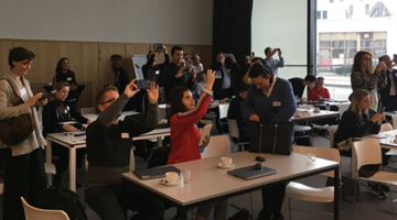 cluster branding meeting participants