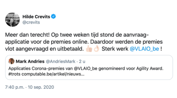 felicitaties Hilde Crevits