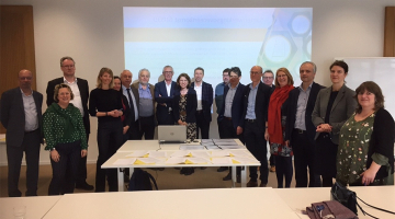 De ondertekening van de overeenkomst