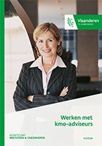 Cover brochure werken met kmo-adviseurs